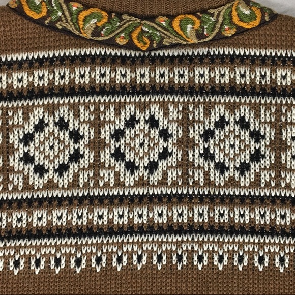 Vintage NORDSTRIKK Norwegian Wool Sweater cardi - Picture 5 of 16